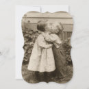 Recherche de premier baiser cartes postales Vintage