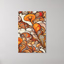 Recherche de courbe impressions sur toile Blanc