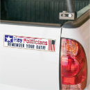Recherche de politiciens voiture autocollants Élection