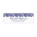 Recherche de dentelle bleue Bleu marine