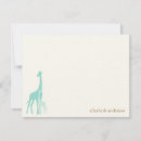 Recherche de girafes mignonnes vœux cartes Safari