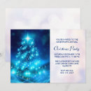 Recherche de bleu noël invitations Parti