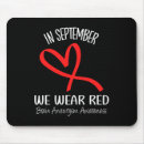 Recherche de septembre tapis souris Rouge