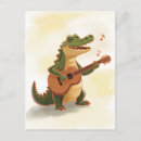 Recherche de dessins guitare cartes postales Animal