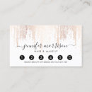Recherche de fidélité cartes Coiffeur
