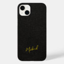 Recherche de signature coques Noir