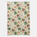 Zoek naar geluk keuken handdoeken Shamrock