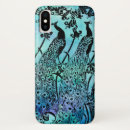 Recherche de bleu de paon iphone coques Oiseau