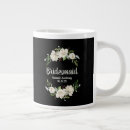 Recherche de bridesmaid floral tasses Demoiselle