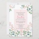 Recherche de grec baptême invitations Rose