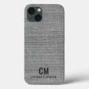 Recherche de gris pâle iphone coques Monogramme