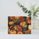Recherche de couleurs automnales cartes postales Citrouille