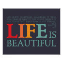 Recherche de vie belle posters Citation inspirante