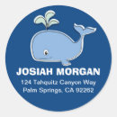 Zoek naar blauwe vinvis stickers Krachtens het zee