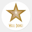 Recherche de gold stars autocollants Élégant