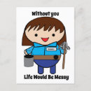 Recherche de gardienne cartes postales Fille