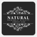 Recherche de cadre noir autocollants Botanique
