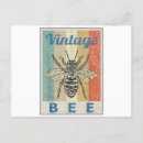 Recherche de reine des abeilles cartes postales Nid d'abeille