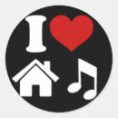 Recherche de musique électronique autocollants Danse