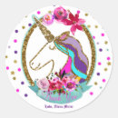 Zoek naar gouden eenhoorn stickers Glans