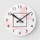 Recherche de rose vif horloges Élégant