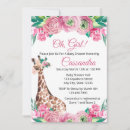 Recherche de animaux de jungle invitations Rose