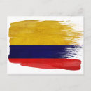 Recherche de drapeau colombien colombie cartes postales Colombienne