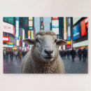 Recherche de moutons puzzles Drôle
