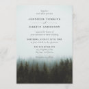 Recherche de de montagne mariage invitations Vert