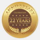 Recherche de couronne de laurier autocollants Anniversaire