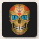 Recherche de crâne sucre dessous de verres Coloré