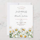Recherche de daisy mariage invitations Blanc