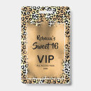Zoek naar vip kaartje uitnodigingen Zwart en goud