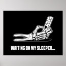 Recherche de squelette drôle posters Illustration