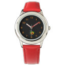 Recherche de en cuir rouge montres Pour enfants