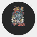 Zoek naar enge clowns stickers Rood