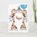 Recherche de tiger anniversaire cartes Humour