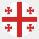 Recherche de georgie autocollants Drapeau