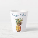 Zoek naar tropische ananas mokken Gelukkig