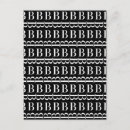 Recherche de lettre b cartes postales Monogramme