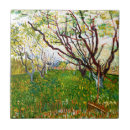 Recherche de fleurs de van gogh carreaux Paysage