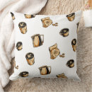 Recherche de buveur coussins Café
