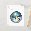 Recherche de joli lapin cartes postales Hiver
