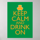 Recherche de bière irlandaise posters Shamrock
