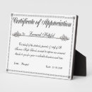 Recherche de récompense plaques Certificat