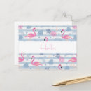 Zoek naar flamingo patroon briefkaarten Ananas