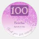 Recherche de centenaire autocollants 100e anniversaire