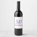 Recherche de anniversaire bouteilles vin étiquettes Cinquante
