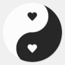 Recherche de symbole paix bleu autocollants Coeur