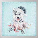 Zoek naar blauwe hond kunst Puppy